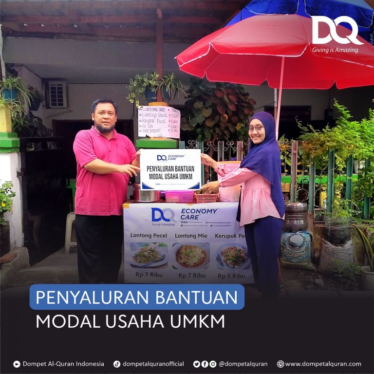 DQ Salurkan Bantuan Modal Usaha Mualaf