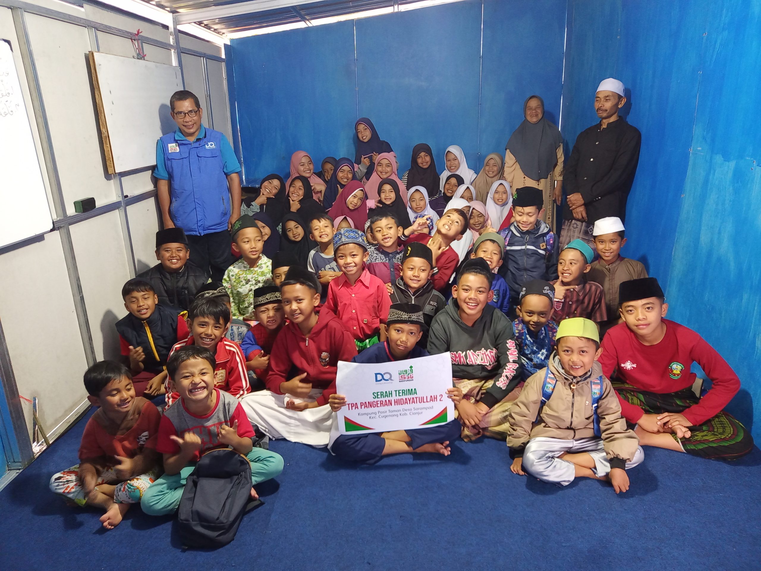 Peduli Cianjur, DQ Kembali Bangun Taman Pendidikan Al-Qur’an untuk Warga Cianjur