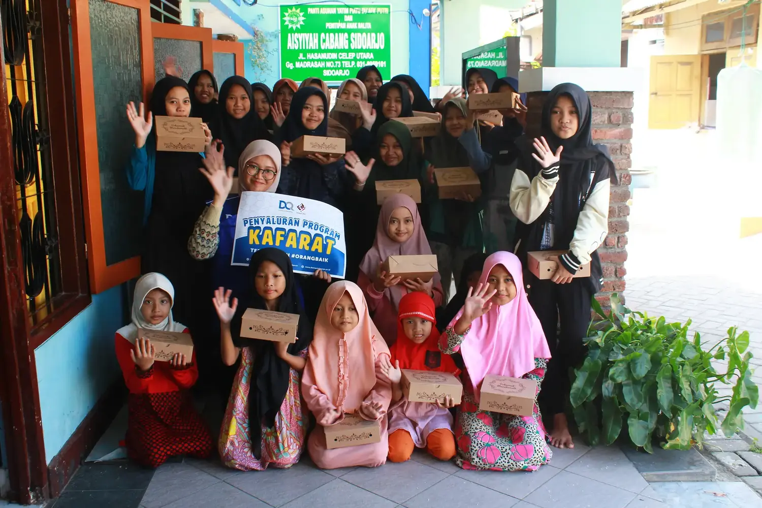 DQ Salurkan Amanah Program Kafarat ke Panti Asuhan Aisyiyah Sidoarjo