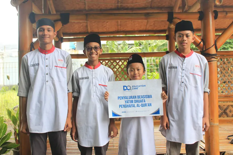 DQ Terus Dukung Pendidikan Santri Penghafal Al-Qur’an Lewat Beasiswa Yatim Dhuafa