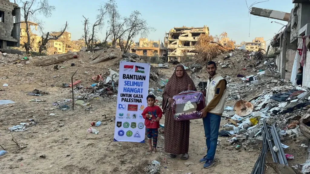 Selimut untuk Warga Gaza