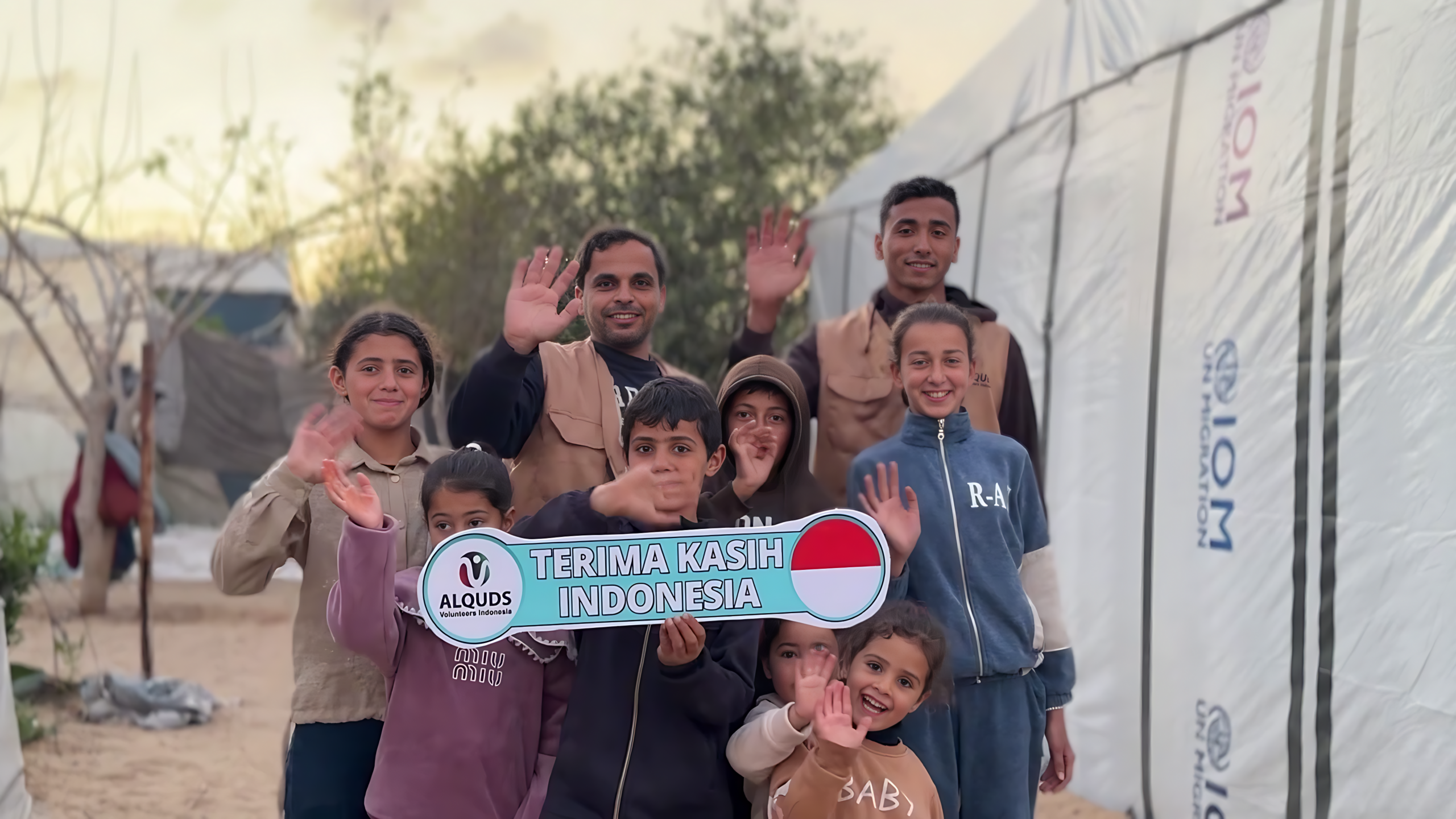 Hadirkan Kebahagiaan, DQ Salurkan Bingkisan Hari Raya untuk 600 Warga Palestina