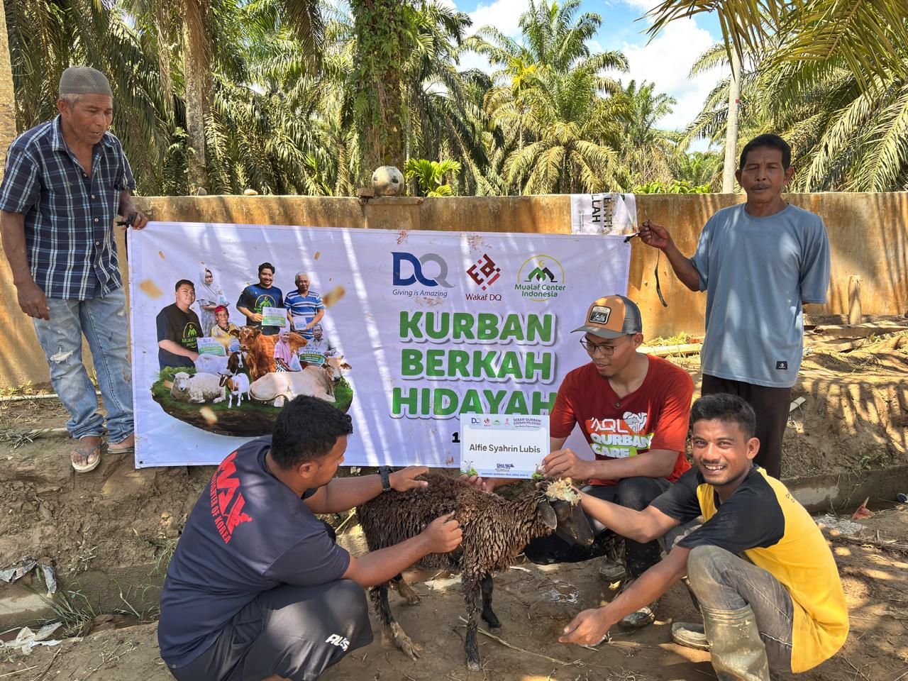 DQ Salurkan Qurban untuk 60 Warga Pascabencana di Aceh Tamiang