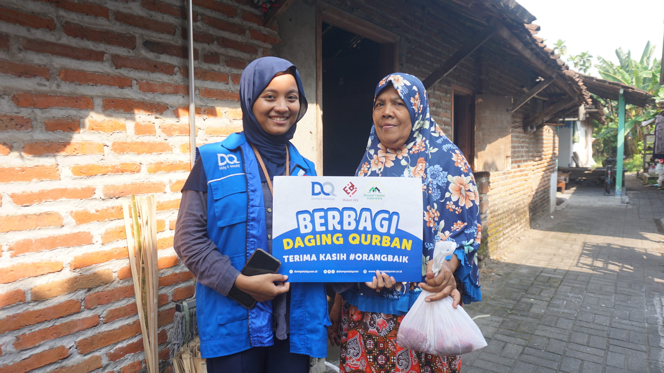 DQ Distribusikan Amanah Qurban untuk Bantu Warga di 3 Titik Wilayah Sidoarjo