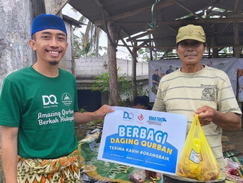 Perkuat Syiar Islam di Daerah Rawan Akidah, DQ Salurkan Amanah Qurban untuk Warga Lereng Gunung Kawi