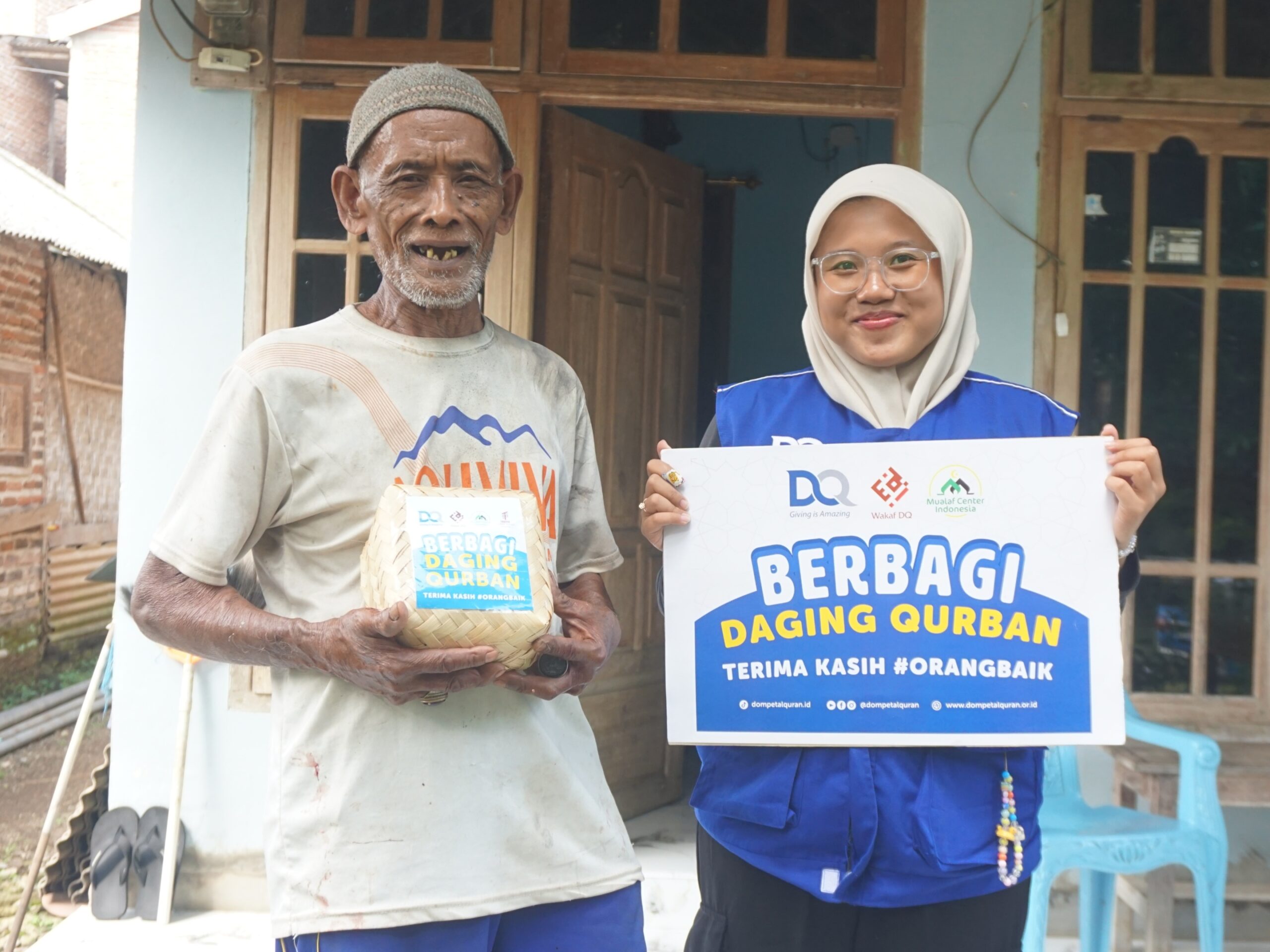 Qurban DQ Menjangkau Masyarakat Pelosok di Dusun Janjing, Mojokerto