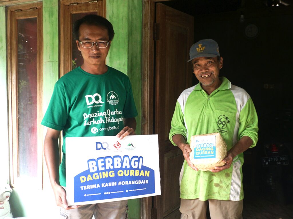 Qurban DQ Menjangkau Pelosok di Dusun Janjing, Mojokerto