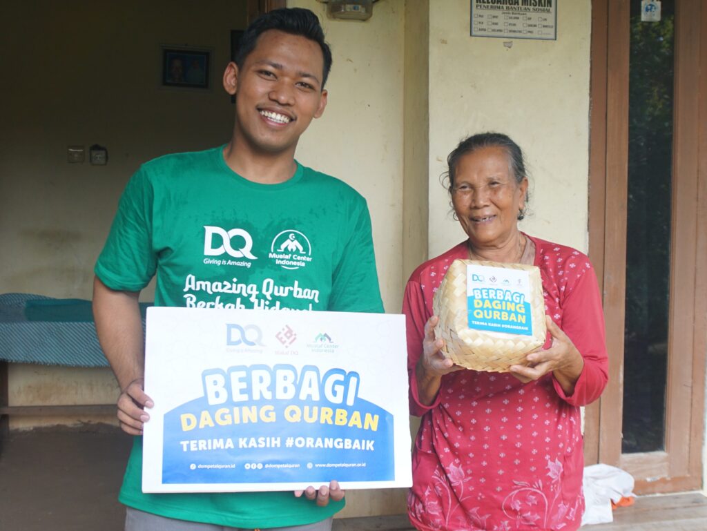 Qurban DQ Menjangkau Pelosok di Dusun Janjing, Mojokerto