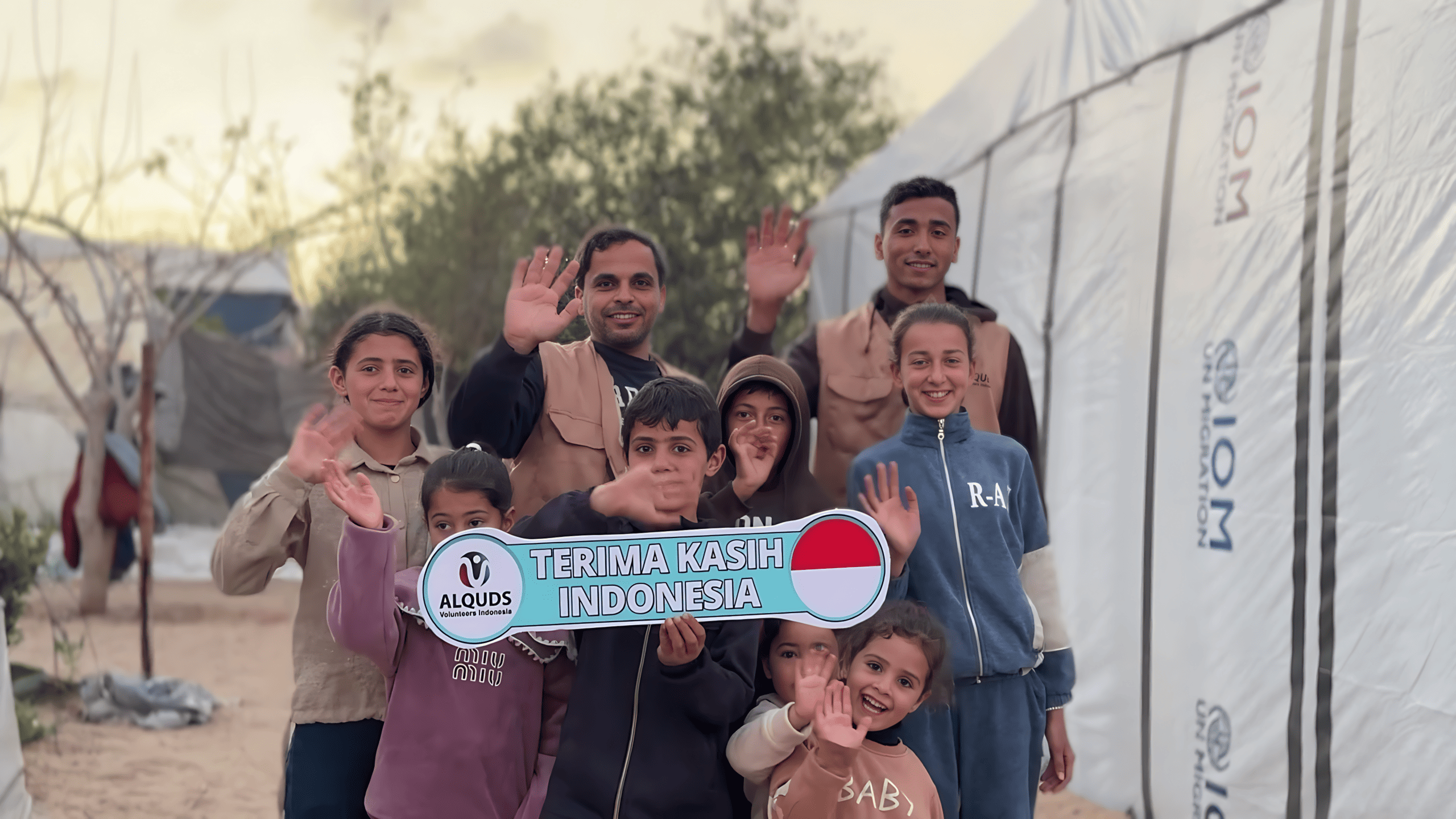 Hadirkan Kebahagiaan, DQ Salurkan Bingkisan Hari Raya untuk 600 Warga Palestina