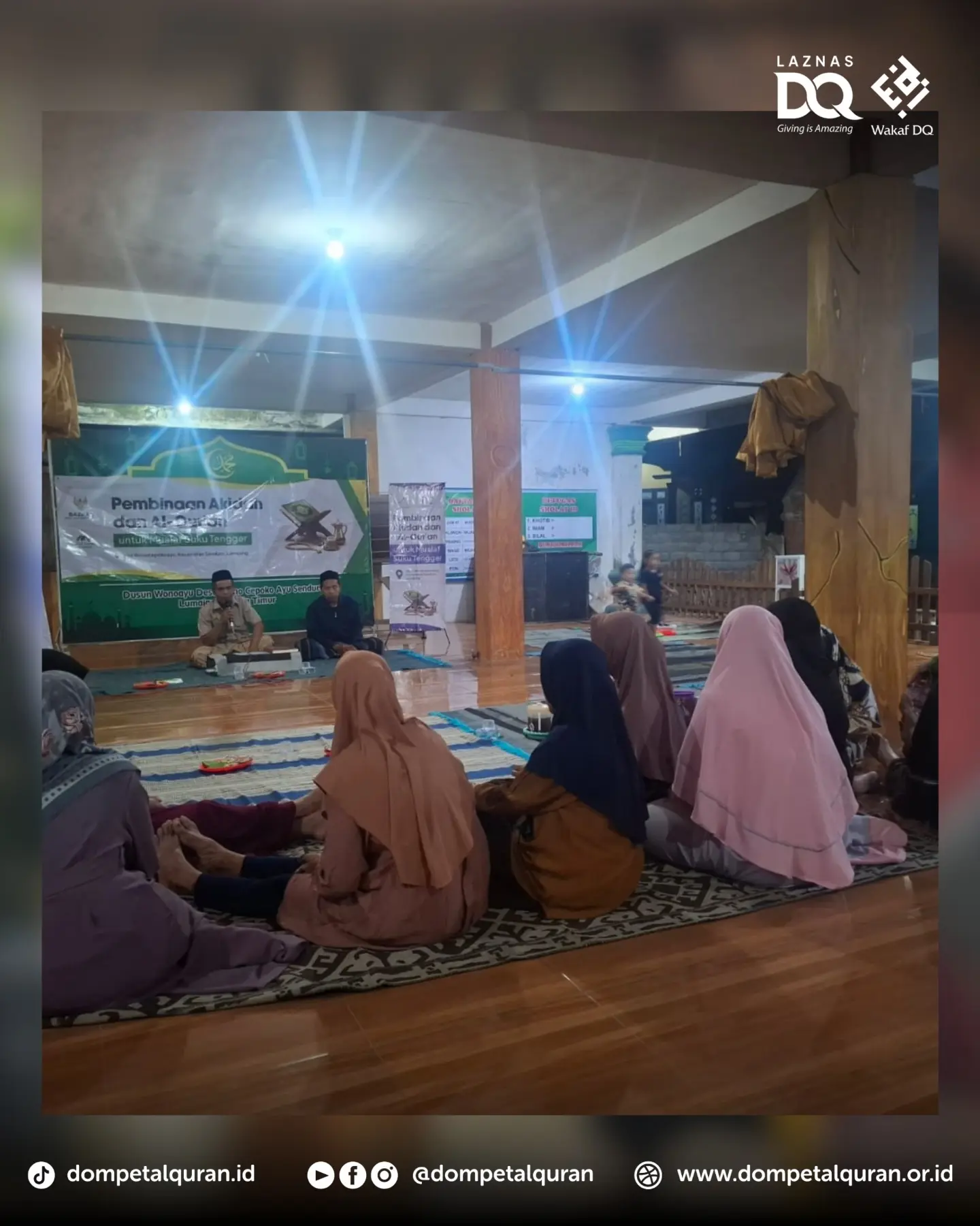 Perkuat Aqidah, LAZNAS Dompet Al-Qur’an (DQ) Kembali Gelar Pembinaan Aqidah dan Al-Qur'an Kepada Mualaf di Suku Tengger, Lumajang