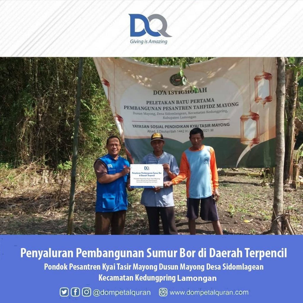 Bantuan Pembuatan Sumur Bor Di Pelosok