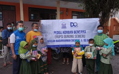 DQ Blitar Berbagi Keceriaan Bersama Anak-Anak Korban Semeru