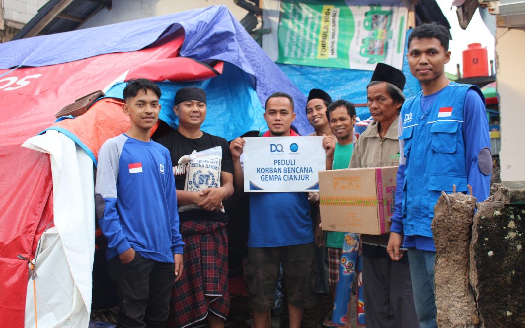 DQ Salurkan Bantuan Tahap III kepada Korban Bencana Gempa Cianjur