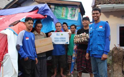 Penyaluran Bantuan Korban Bencana Gempa Cianjur – Kolaborasi DQ dan SD IT Cendikia Lamongan