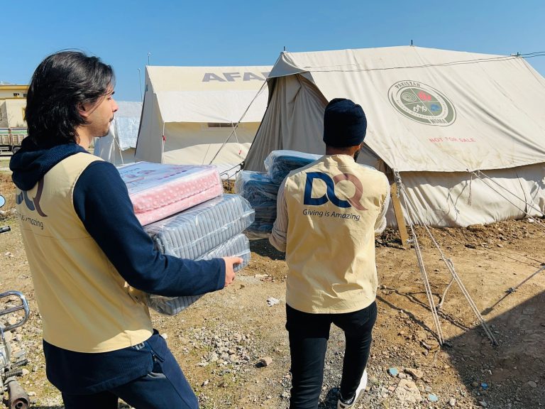 Penyaluran Bantuan Tahap 1 Korban Gempa Turki