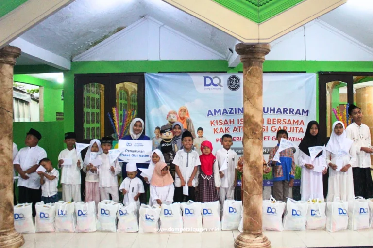 DQ Berbagi Untuk Anak Yatim Dengan Memberi Paket Gizi & Pengetahuan Islami – Amazing Muharram DQ