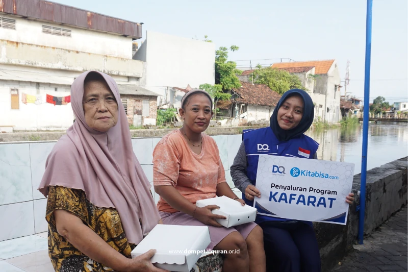 Penyaluran Makanan Program Kafarat