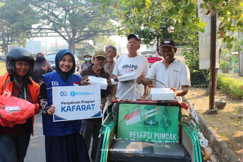 Penyaluran Bantuan Makanan Program Kafarat