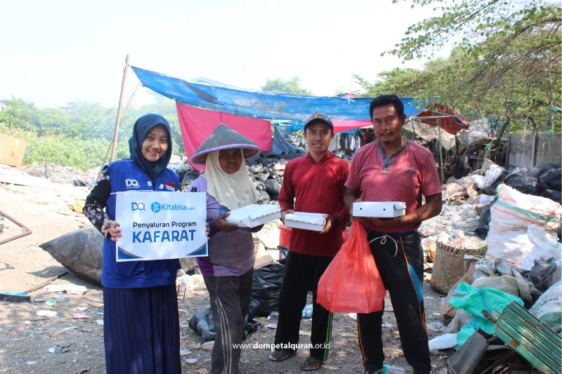 Penyaluran Bantuan Makanan Program Kafarat