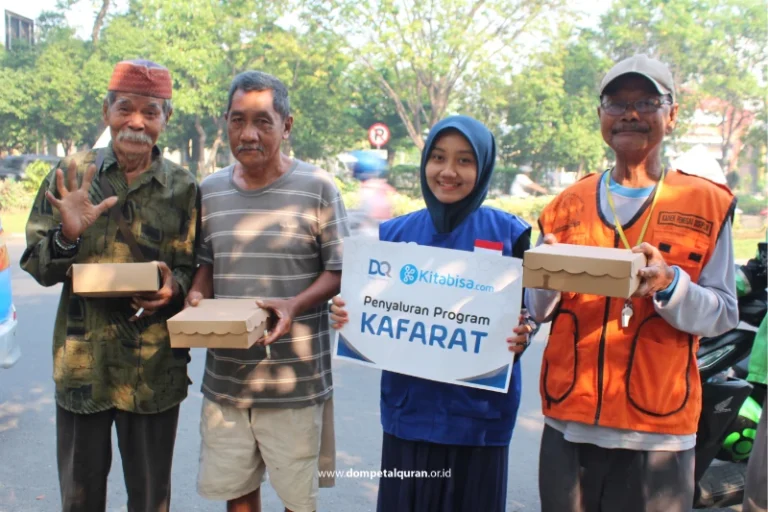 Penyaluran Bantuan Makanan Program Kafarat