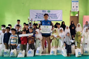 DQ Berbagi Kebahagiaan Bulan Muharram di Kampung Yatim