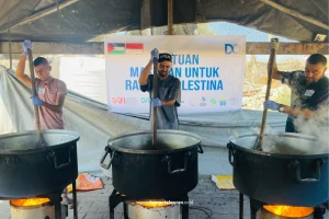 Proses Masak Nasi Arab