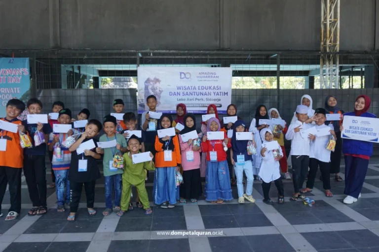 DQ Ajak 25 Anak Yatim Dhuafa Liburan Akhir Pekan dengan Berwisata Edukasi & Outbound di Wisata Loka Asri Sidoarjo