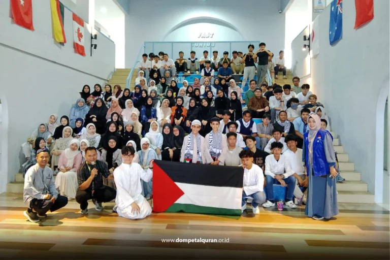 Aksi Peduli Palestina di Sekolah Nizamia Andalusia Jakarta