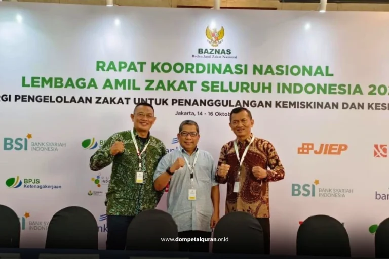 LAZ Dompet Al-Qur’an Indonesia Hadiri Acara Rakornas BAZNAS 2024 di Jakarta