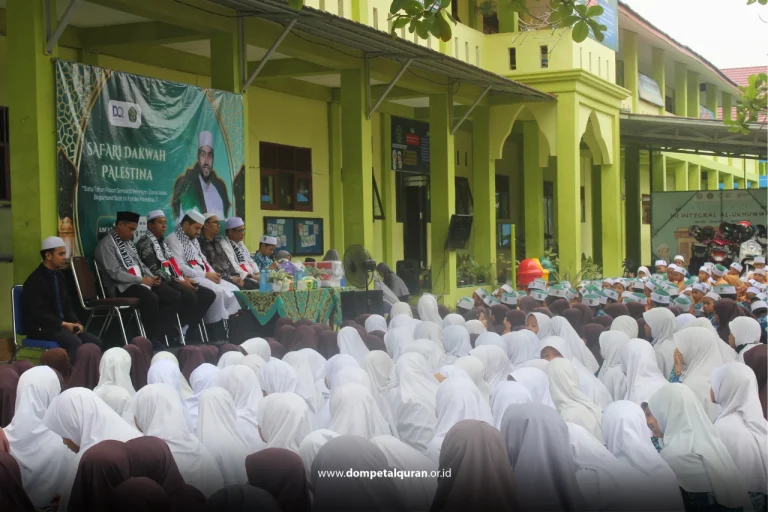 LAZ DQ Cabang HSU Bersama Syeikh Bilal Kuatkan Solidaritas dan Kepedulian Warga Kalsel untuk Palestina